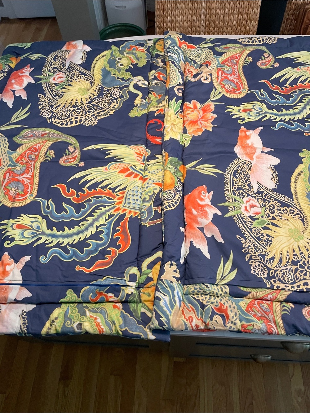 Williams Sonoma New Moon King Duvet and  Shams x2 - Picture 10 of 12